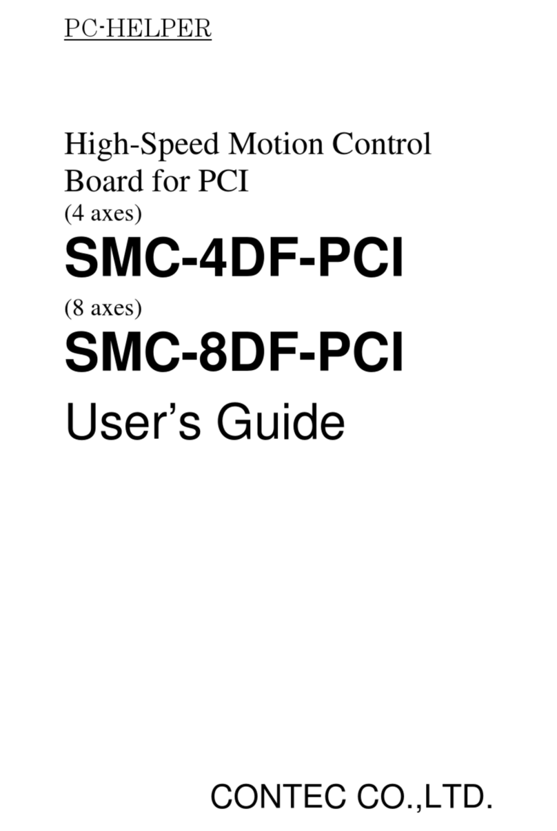 Contec SMC-4DF-PCI User manual