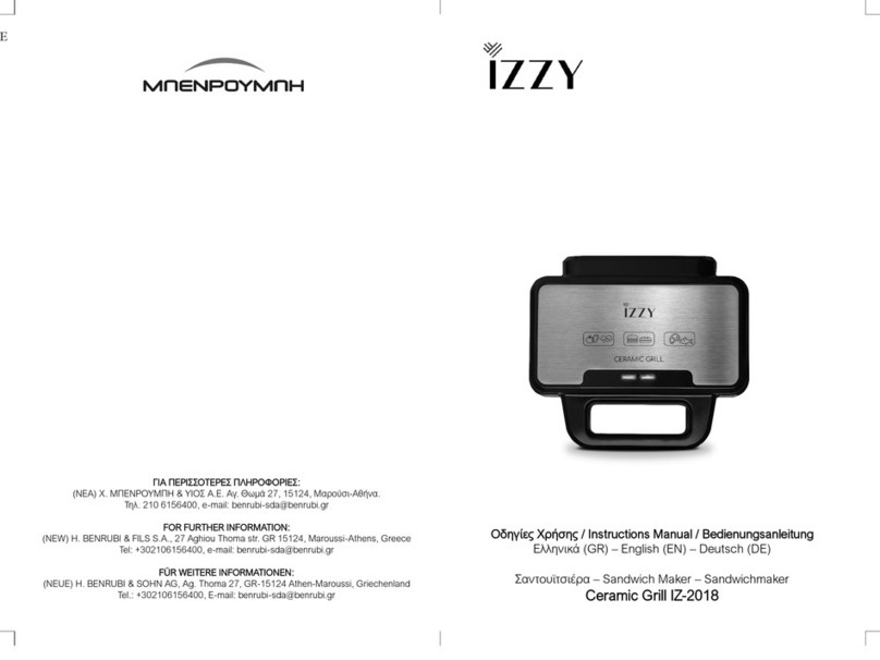 izzy IZ-2018 instruction manual