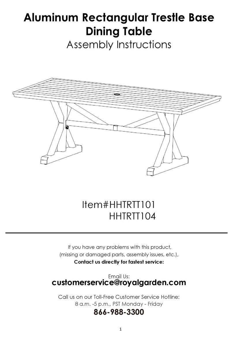Royal garden HHTRTT101 User manual