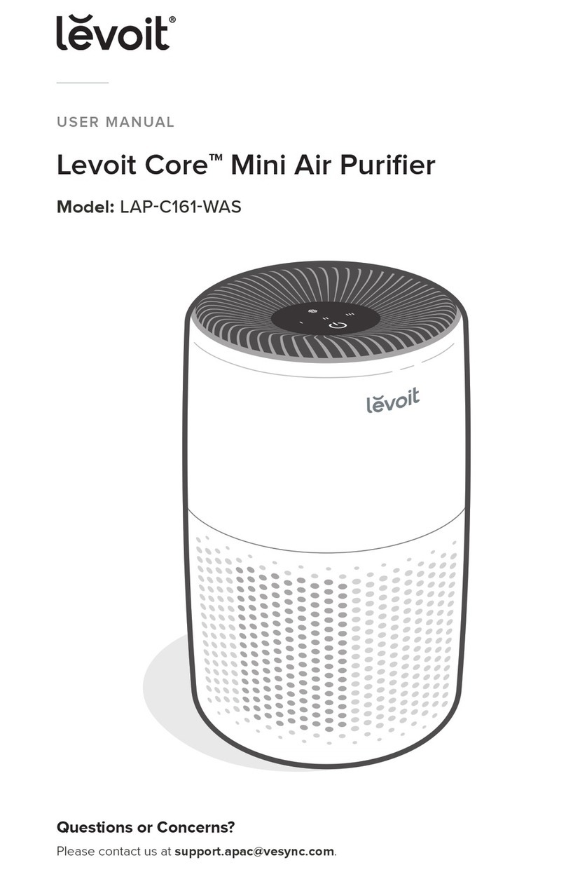 Levoit Core LAP-C161-WAS User manual