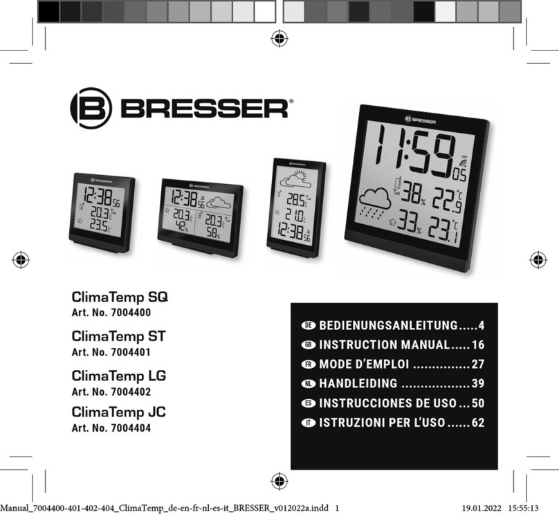 Bresser ClimaTemp SQ instruction manual