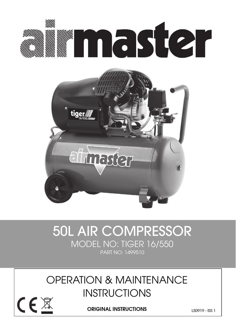 airmaster 1499510 Operation & maintenance instructions airmaster 1499510 Operation & maintenance instructions