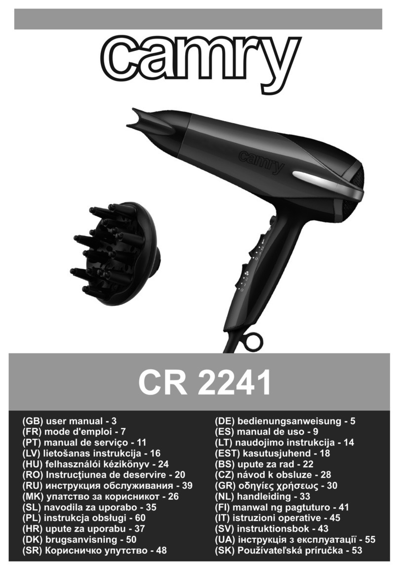 camry CR 2241 user manual
