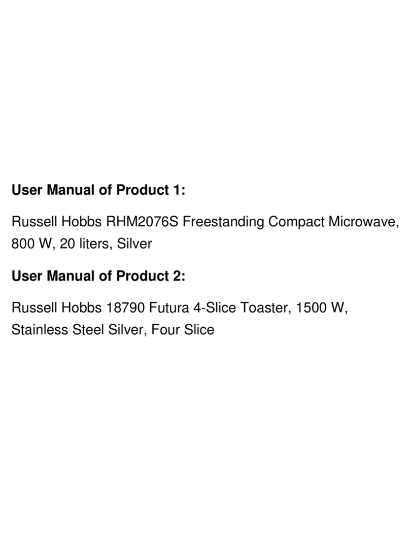 Russell Hobbs RHM2076S user guide