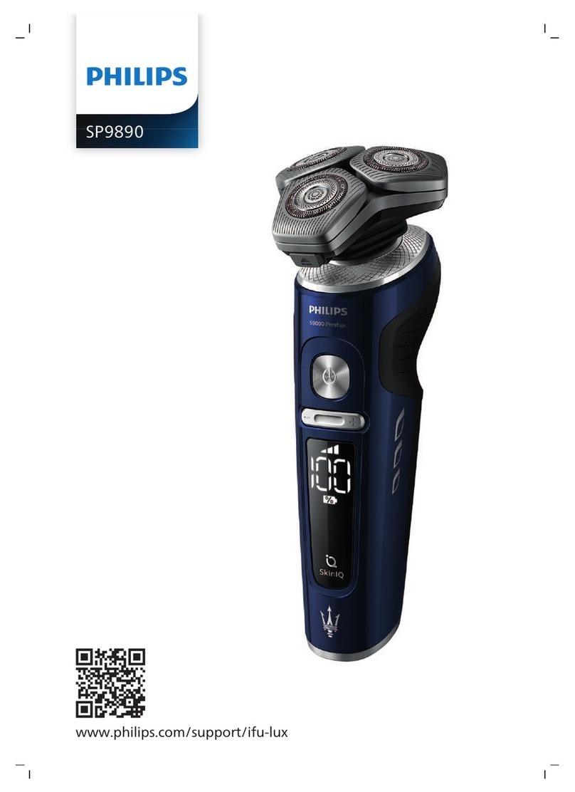 Philips SP9890 User manual Philips SP9890 User manual