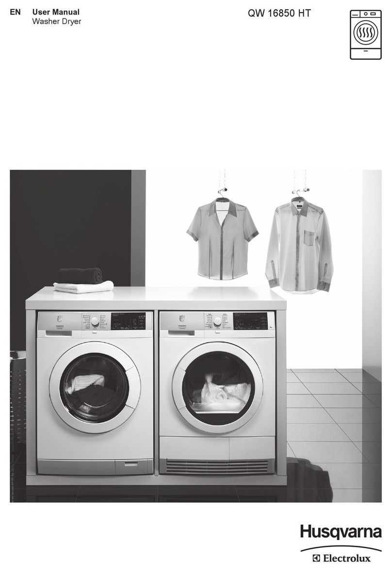 Electrolux Husqvarna QW 16850 HT User manual