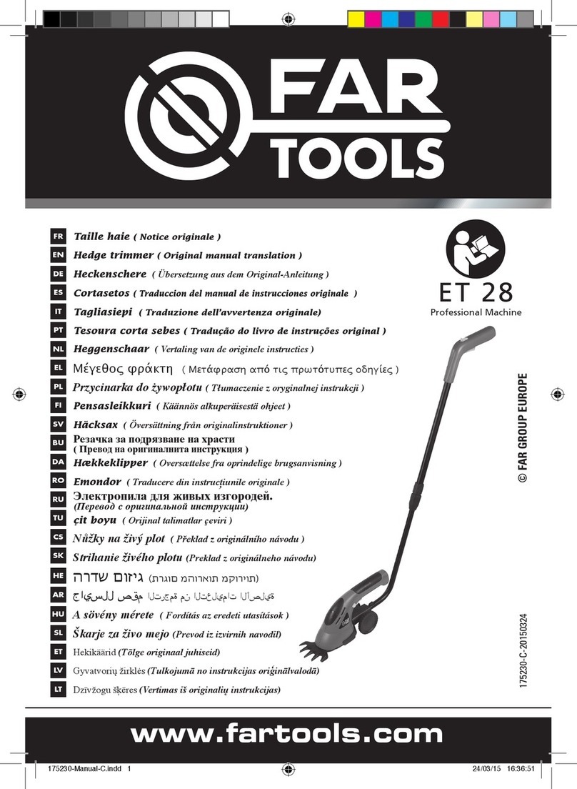 Far Tools ET 28 Original manual translation