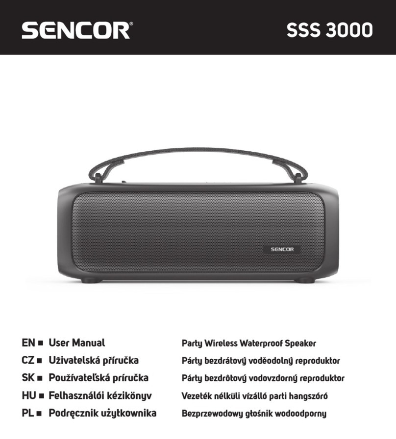 Sencor SSS 3000 User manual