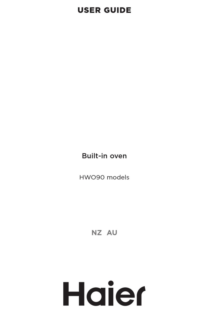 Haier HWO90 User manual