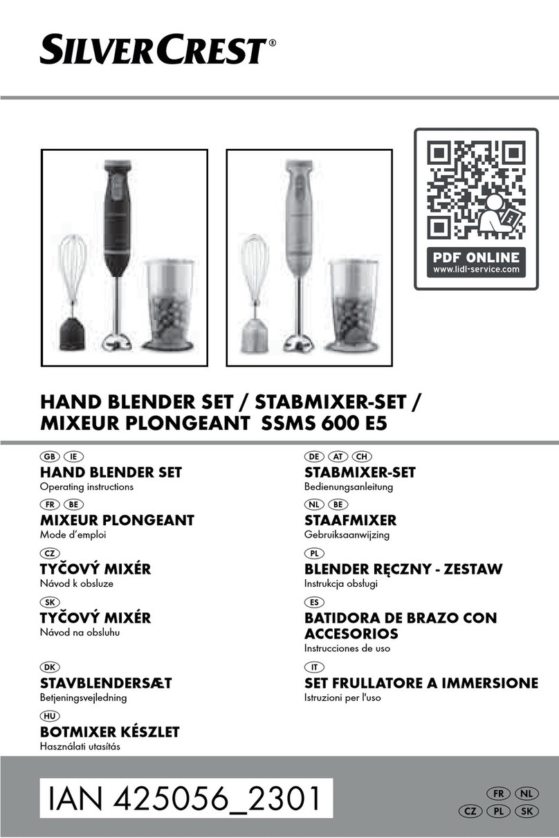 Silvercrest 425056 2301 User manual