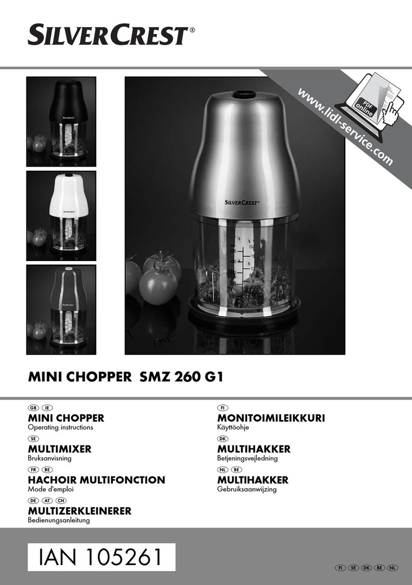 Silvercrest SMZ 260 G1 User manual