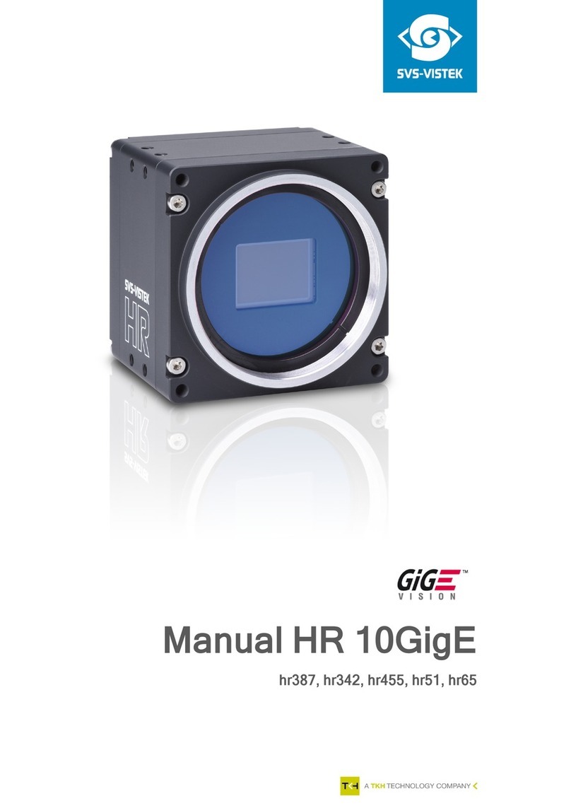 SVS-Vistek hr387 Series manual