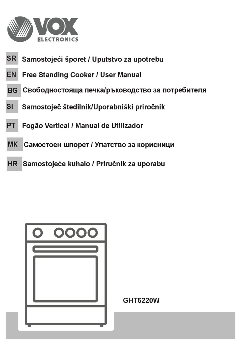 VOX electronics GHT6220W user manual