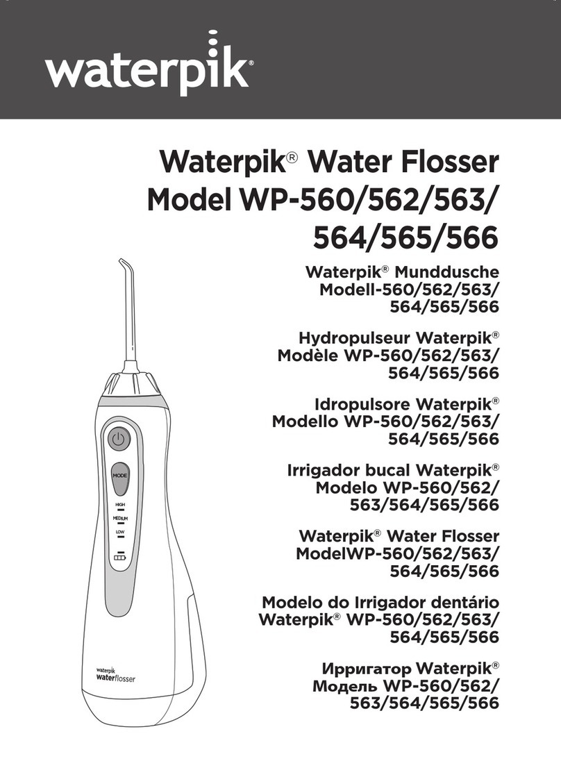 Waterpik WP-564 manual
