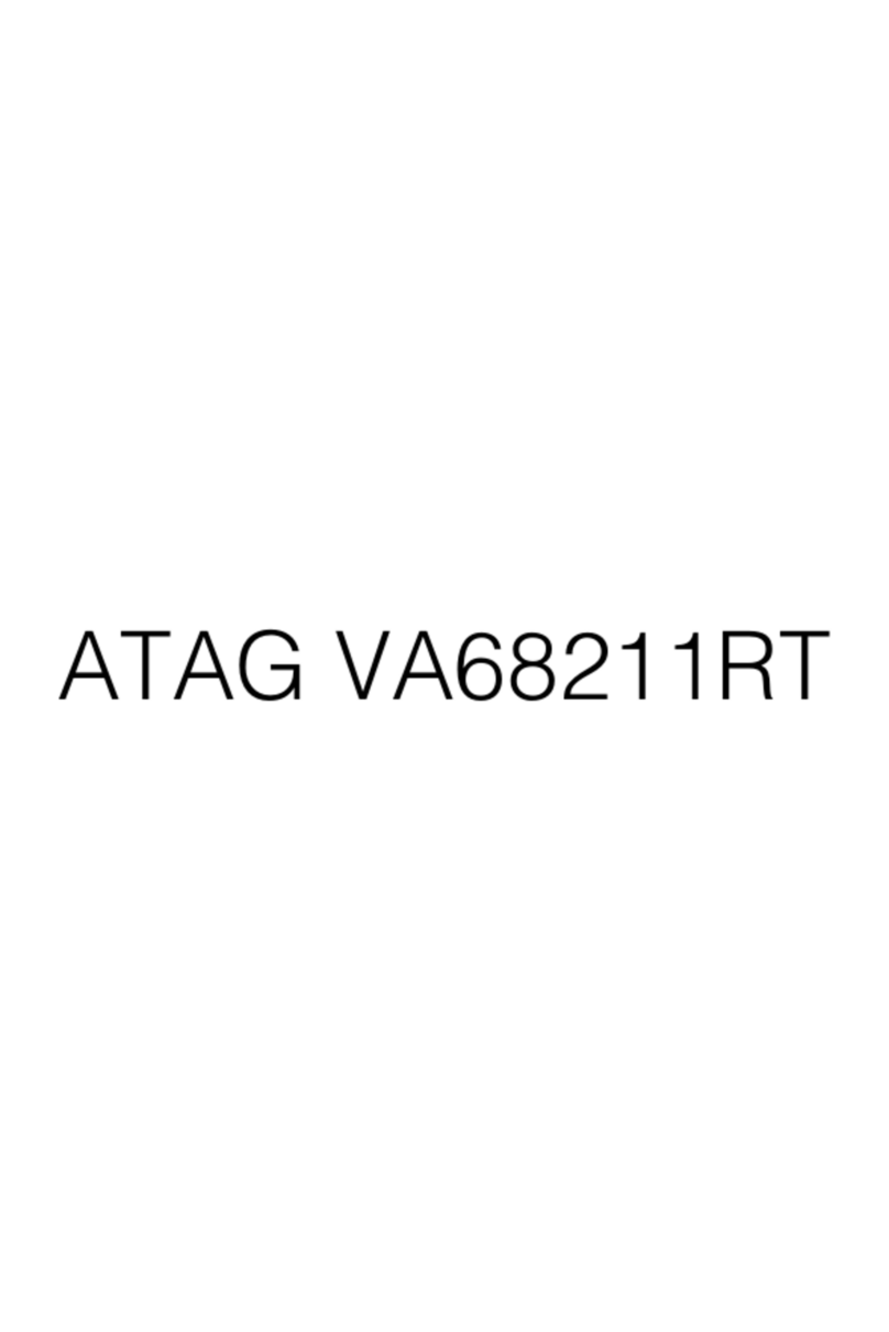 Atag VA68211RT User manual