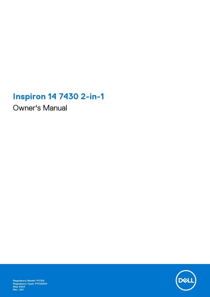 Dell Inspiron 14 7430 2-in-1 User manual