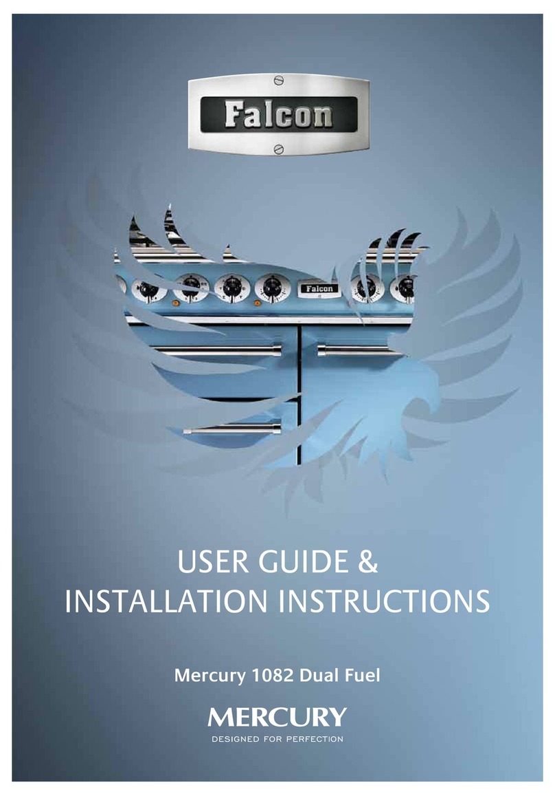 Falcon Mercury 1082 Dual Fuel Instruction Manual