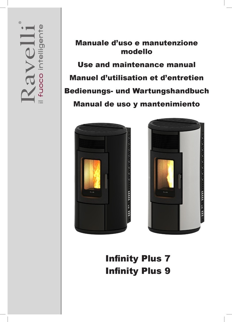 Ravelli Infinity Plus 7 Use and maintenance manual