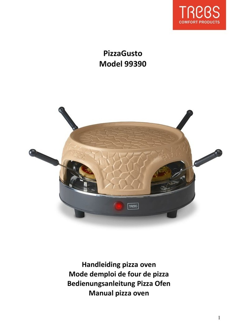Trebs PizzaGusto 99390 manual