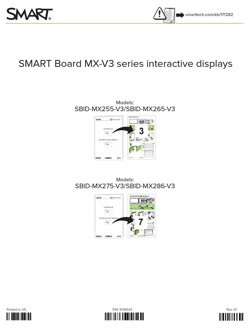 SMART Board MX V3 Series manual