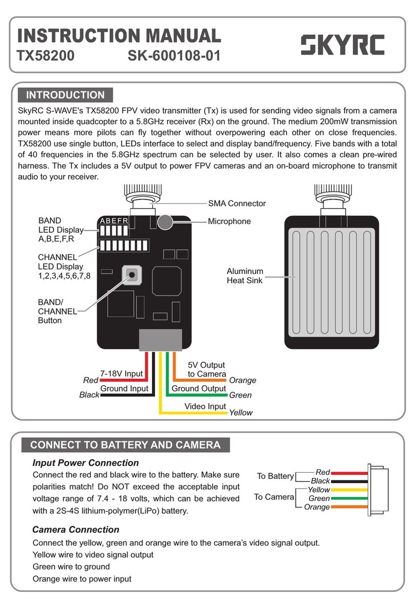 Skyrc TX58200 instruction manual