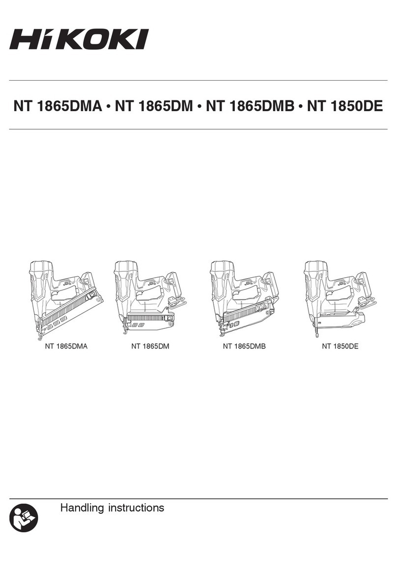 HIKOKI NT 1865DMB User manual
