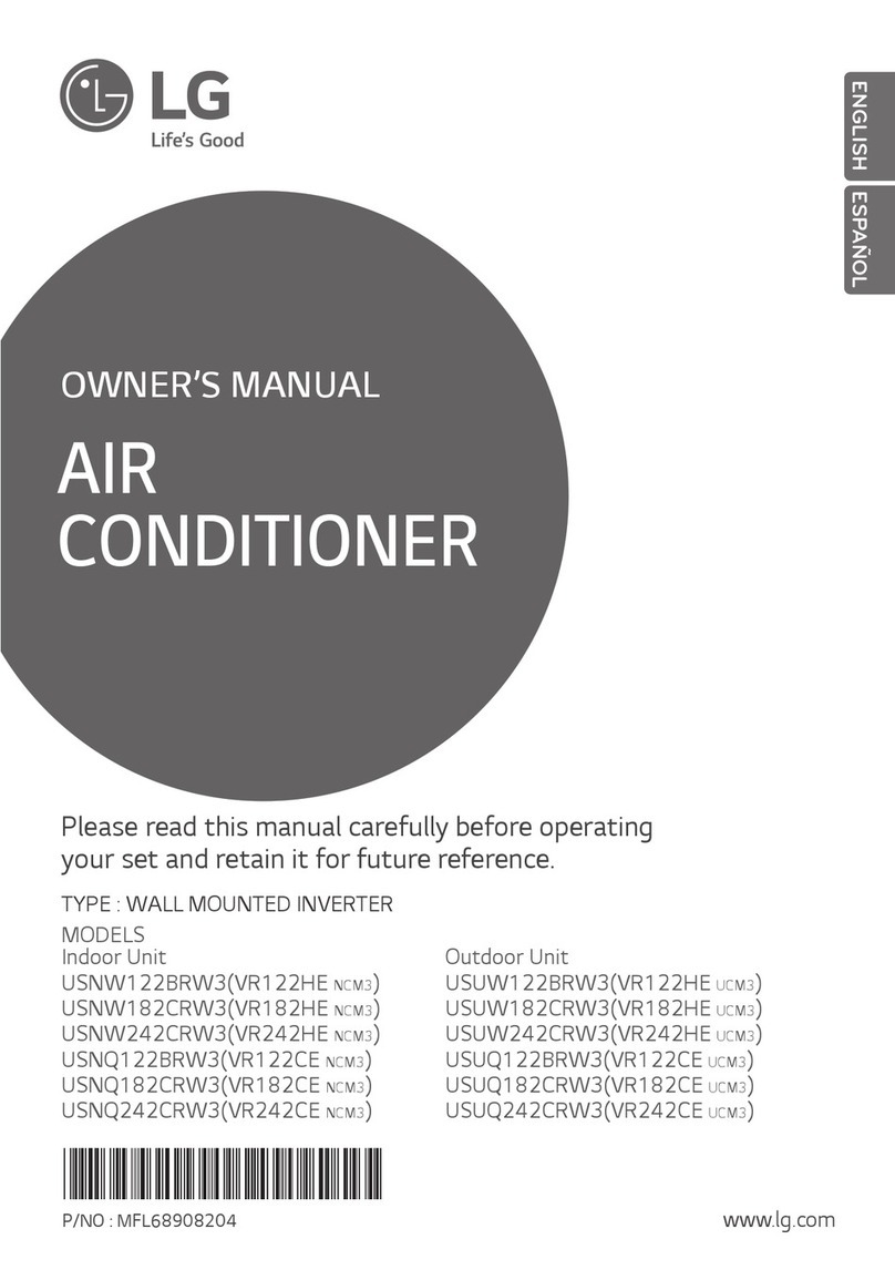 LG USNW122BRW3 User manual