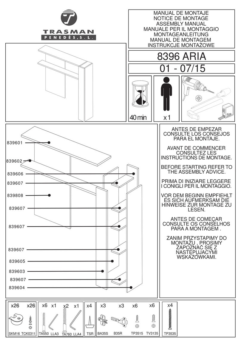 Trasman ARIA 8396 User manual