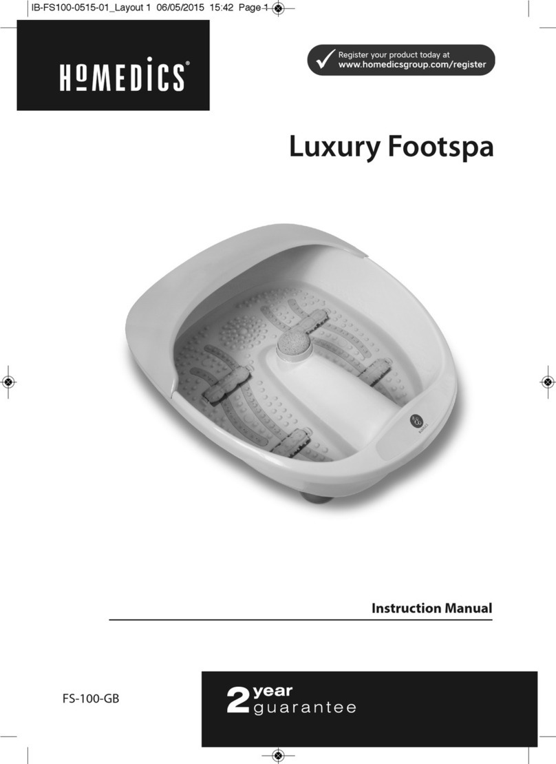 HoMedics FS-100-GB User manual