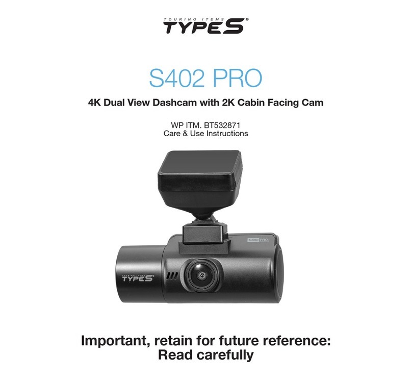 TypeS S402 Pro Care & use instructions