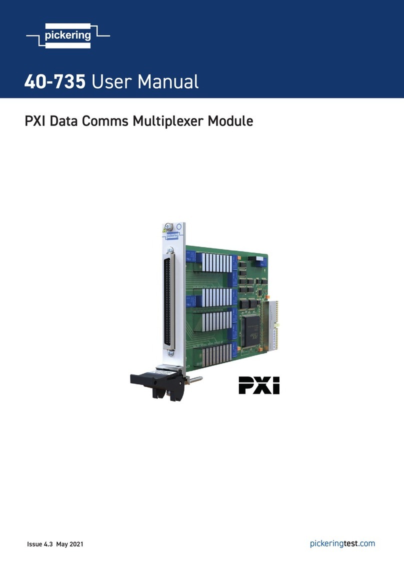 Pickering 40-735 User manual