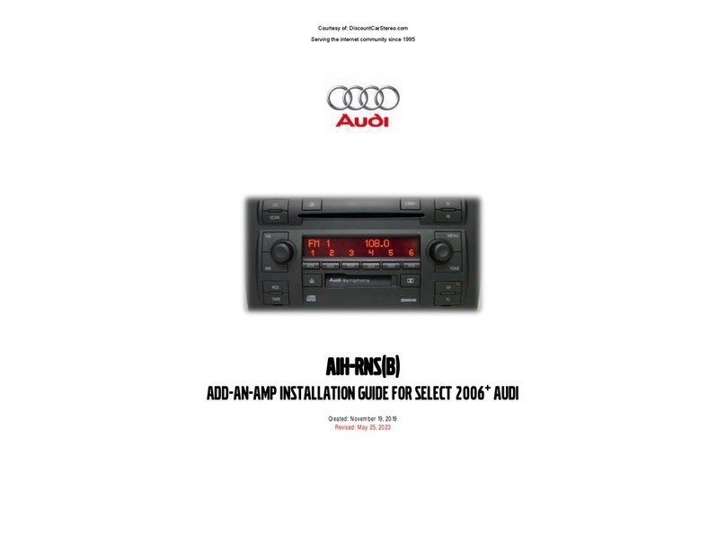 Audi AIH-RNS installation guide