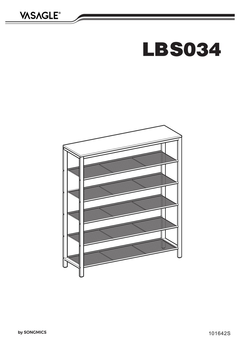 Songmics VASAGLE LBS034 User manual Songmics VASAGLE LBS034 User manual