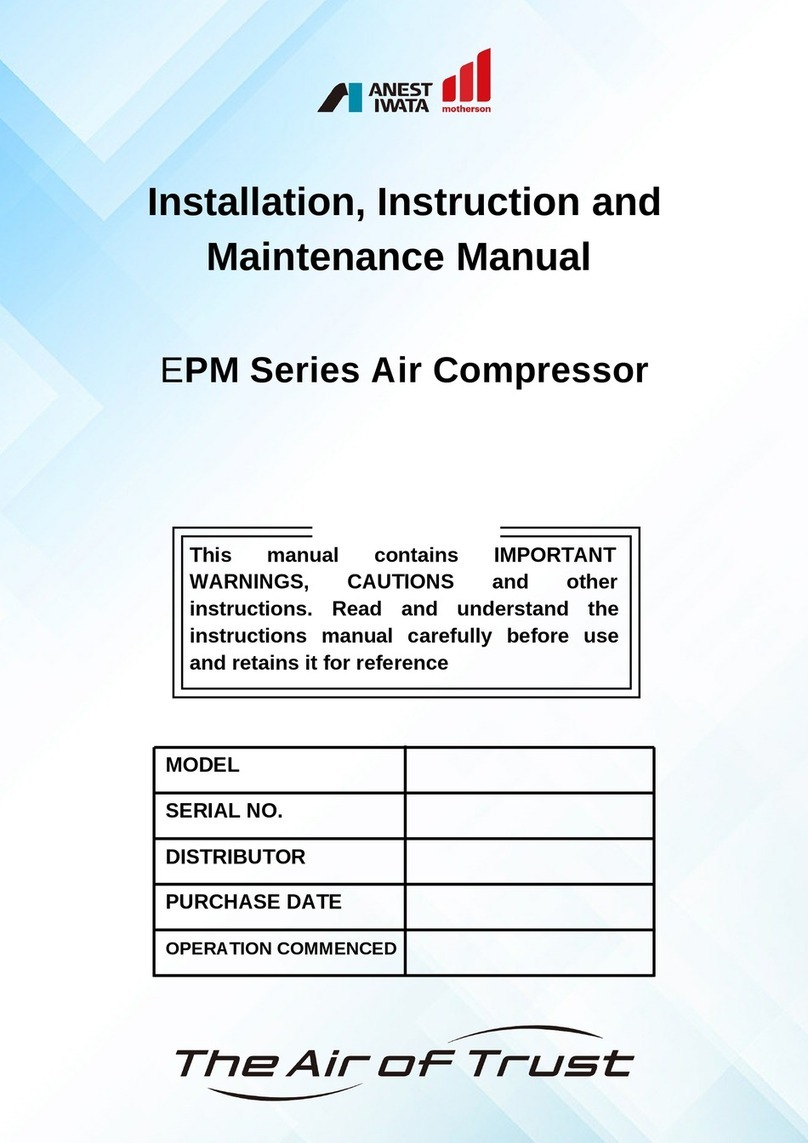 Anest Iwata EPM Series User manual