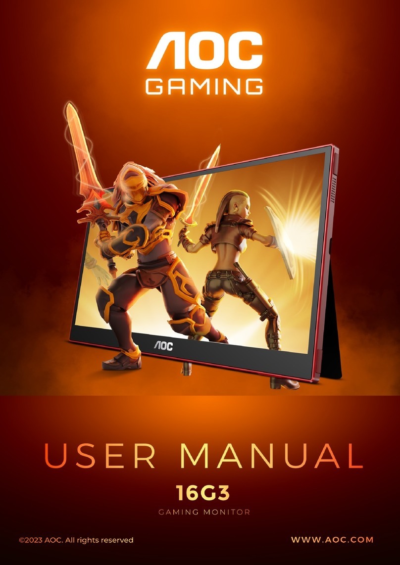 AOC 16G3 User manual