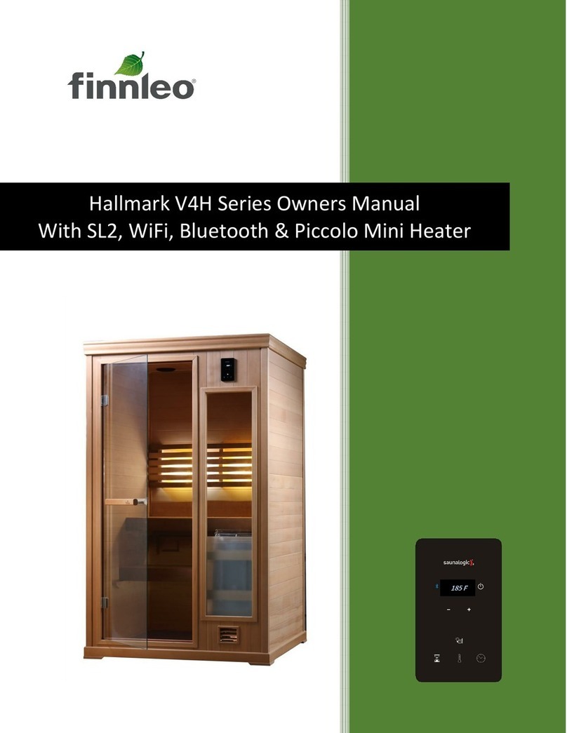 Finnleo Hallmark V4H Series owner's manual