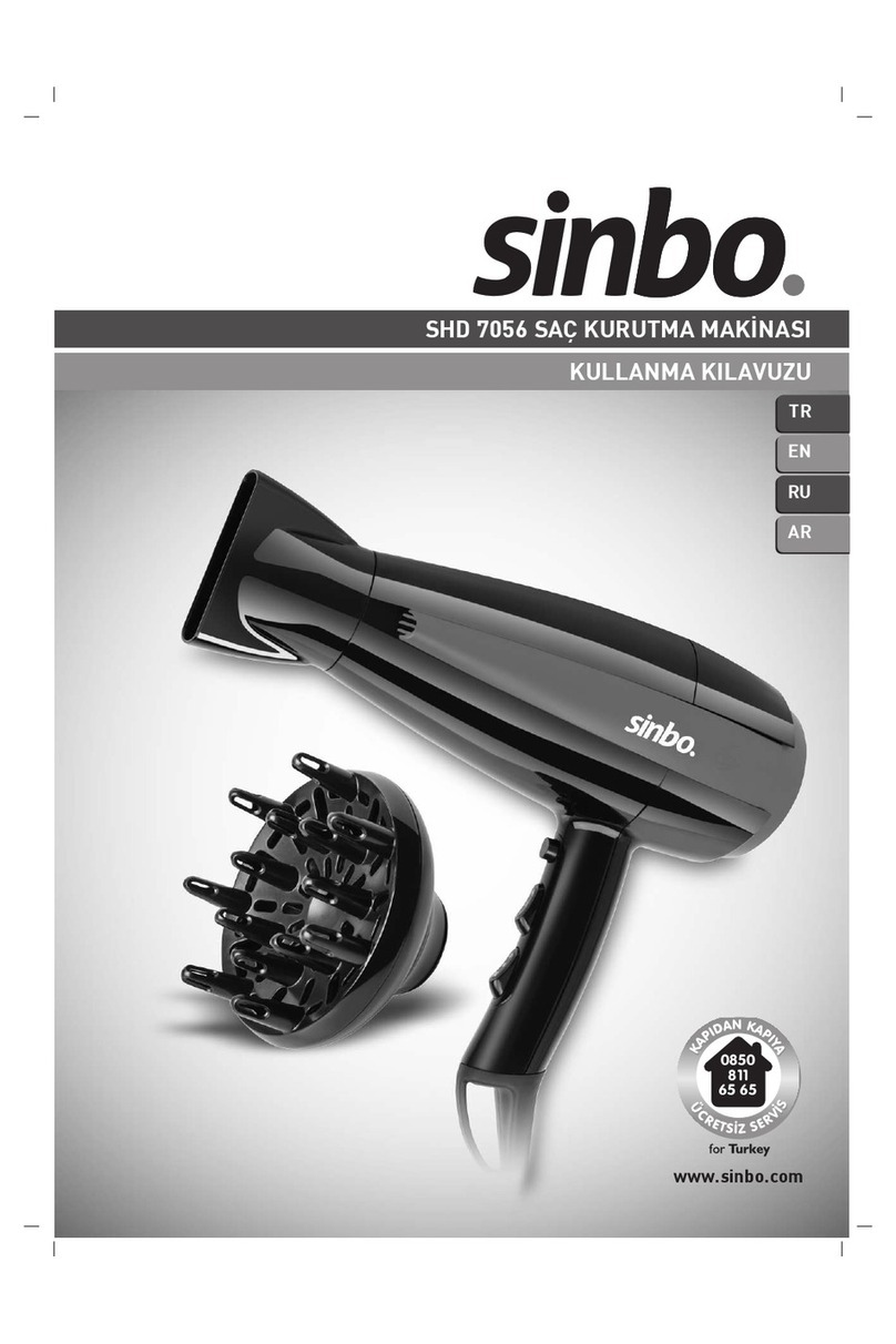 Sinbo SHD 7056 manual