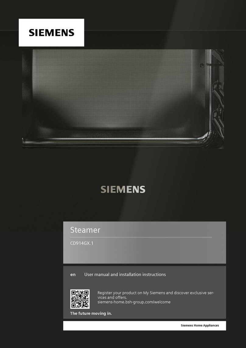Siemens CD914GX 1 Series User manual and installation instructions
