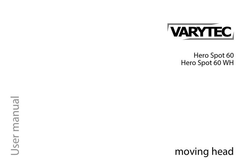 Varytec Hero Spot 60 WH user manual