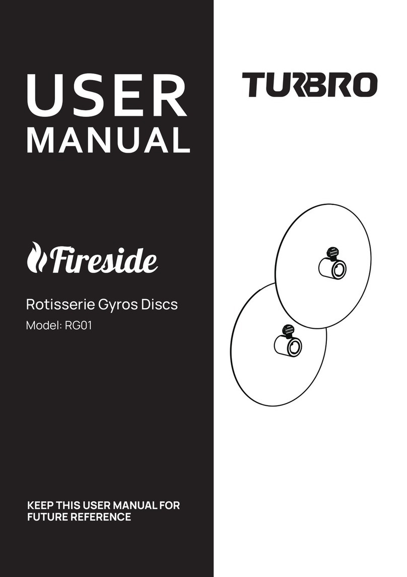 TURBRO Fireside RG01 user manual