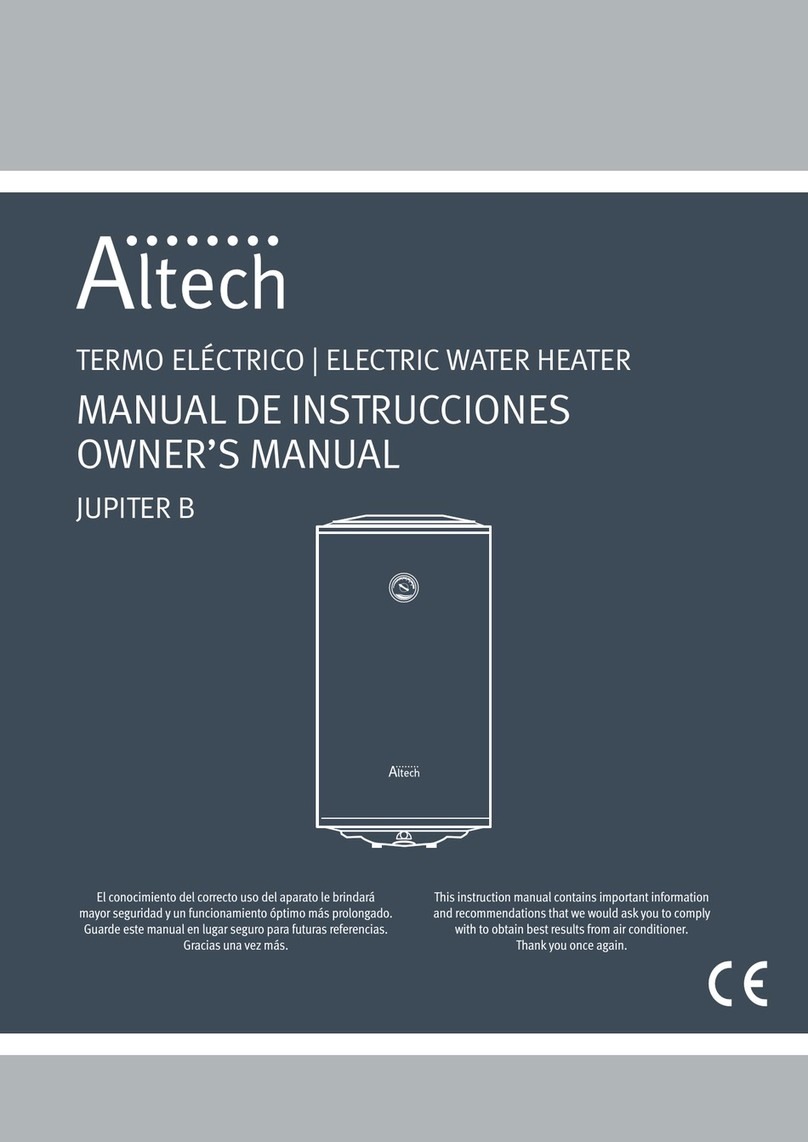 AL Tech JUPITER B owner's manual AL Tech JUPITER B owner's manual