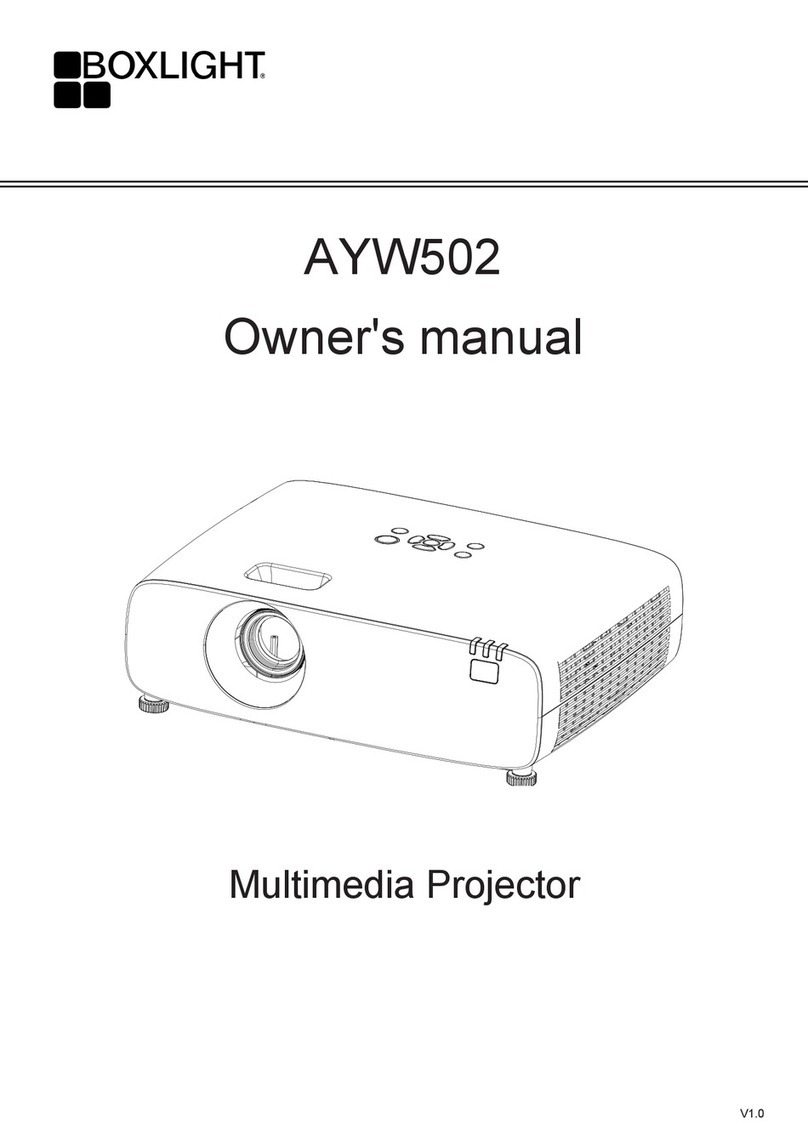 BOXLIGHT AYW502 User manual