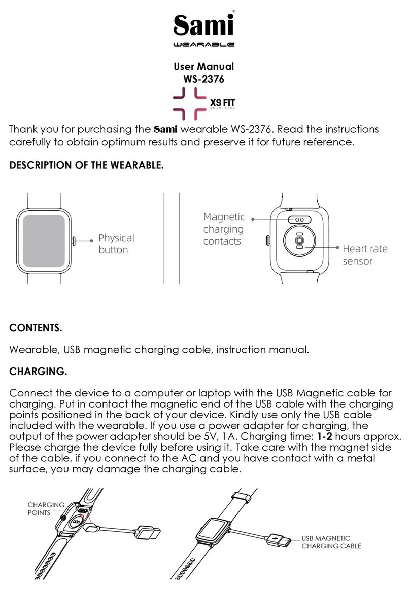 Sami WS-2376 User manual