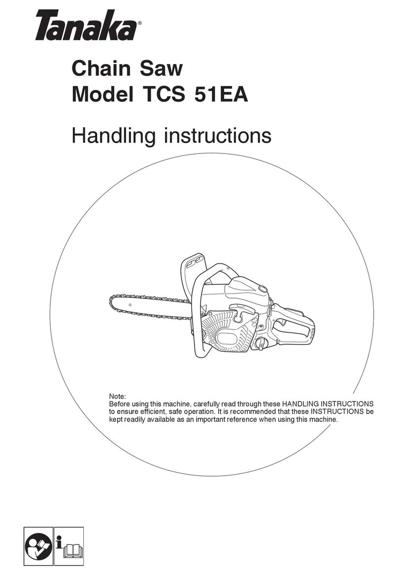 Tanaka TCS 51EA User manual