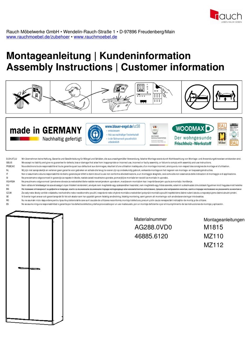 Rauch AG288.0VD0 User manual