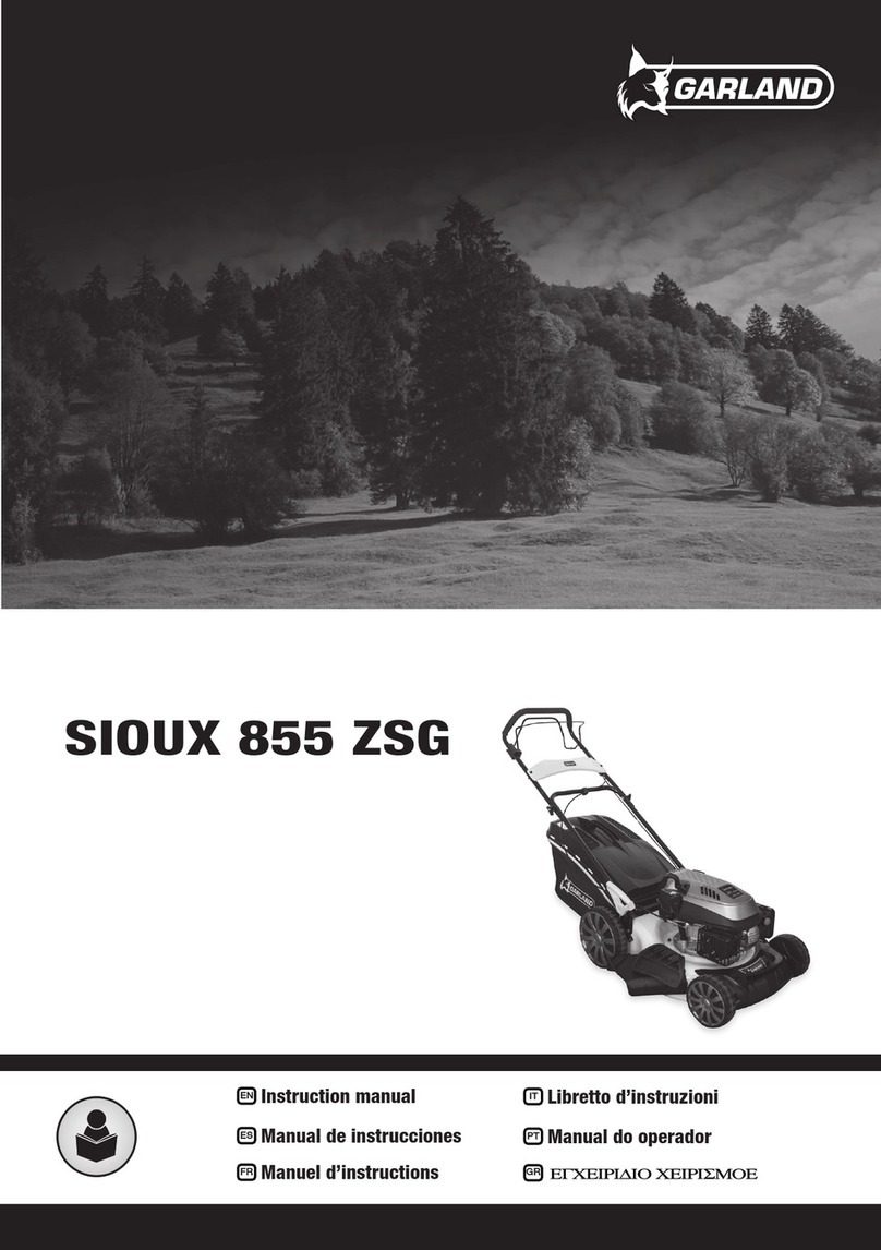 Garland SIOUX 855 ZSG instruction manual