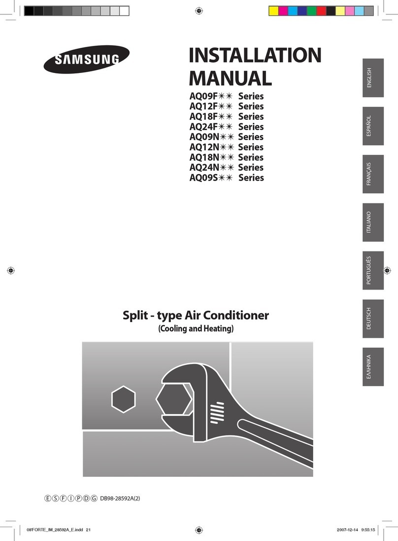 Samsung AQ18F Series User manual