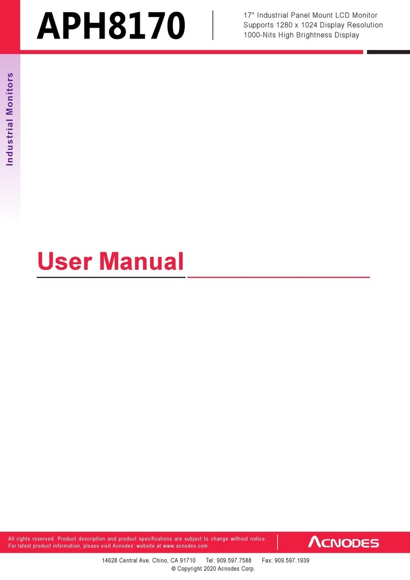 Acnodes APH 8170 User manual