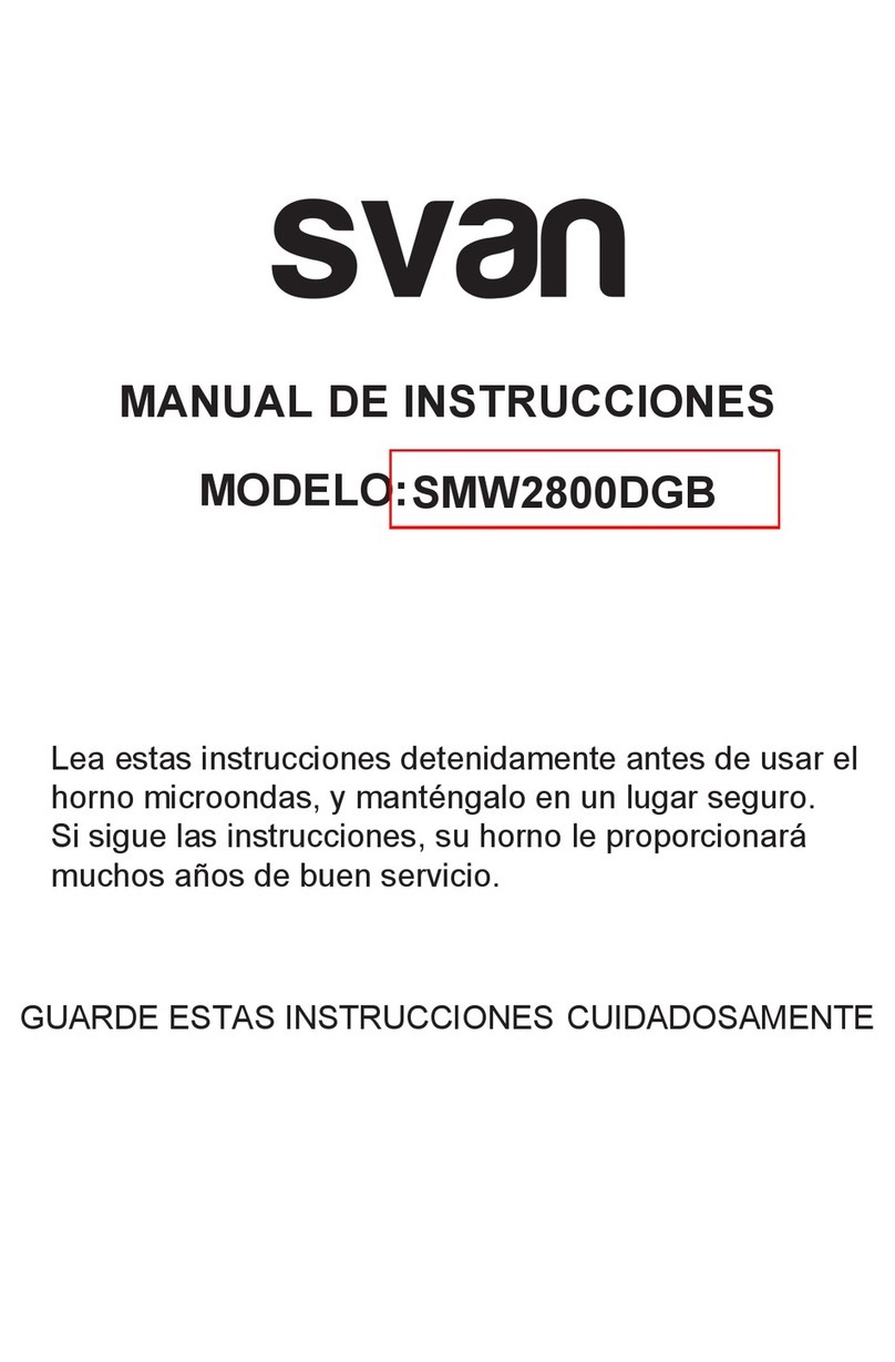 Svan SMW2800DGB User manual
