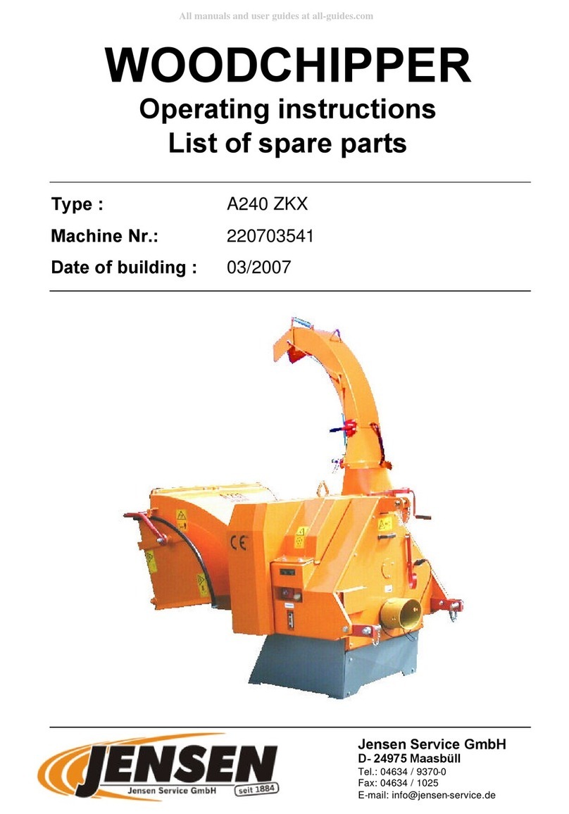 Jensen A240 ZKX User manual